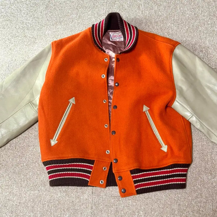 [BUNJANG] Style Eyes Varsity Jacket / 스타일아이즈