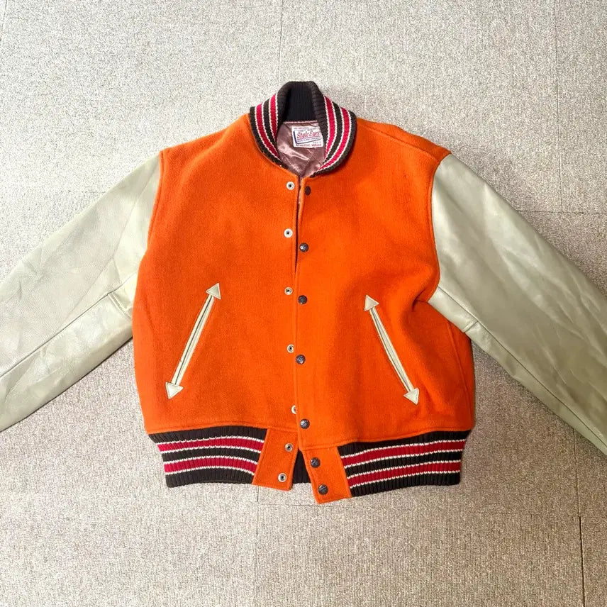 [BUNJANG] Style Eyes Varsity Jacket / 스타일아이즈