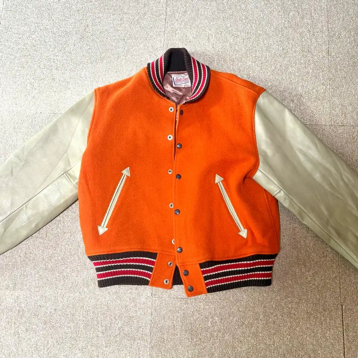 [BUNJANG] Style Eyes Varsity Jacket / 스타일아이즈