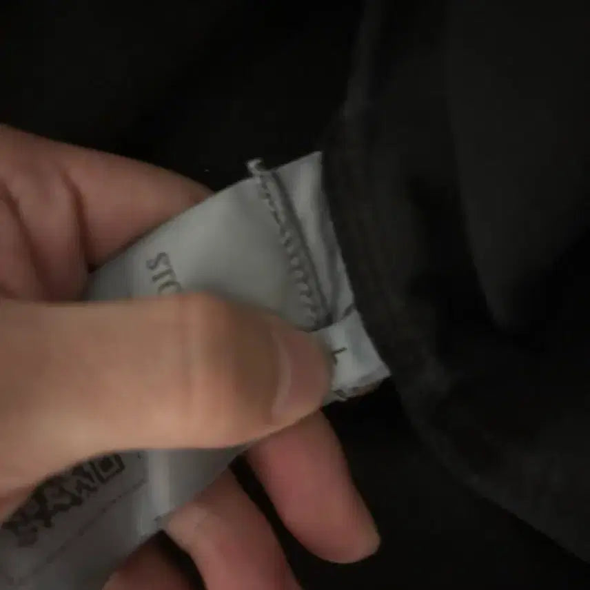 [BUNJANG] Stone Island Old Overshirt - Black L / 24ss 스톤아일랜드 올드 오버셔츠 L