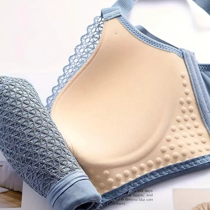 [BUNJANG] Lace Bralette Blue Women's Underwear (New) / 레이스 브라렛 블루 여성 속옷(새상품)