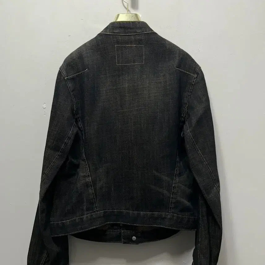[SOLD OUT] 리바이스 블랙 데님 라이더 자켓 L