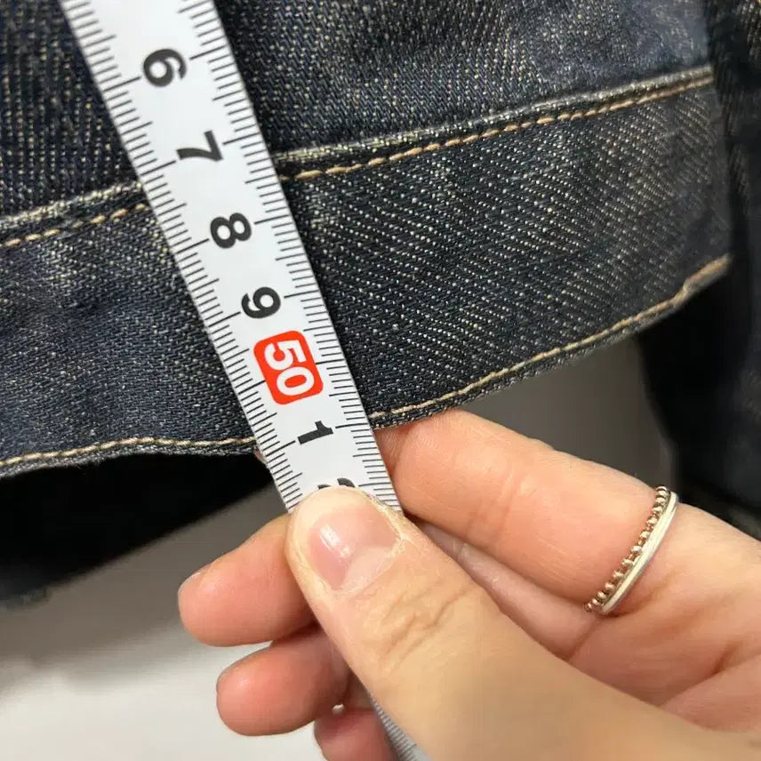 [SOLD OUT] 리바이스 블랙 데님 라이더 자켓 L