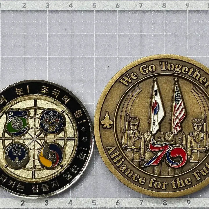 [BUNJANG] Air Force Air Defense Control Command ADEX 2023 Commemorative Coin / 공군 방공관제사령부/서울 ADEX 2023 기념 코인