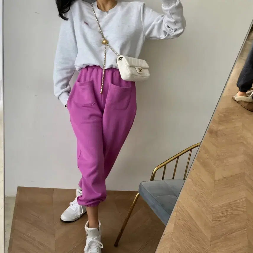 [BUNJANG] JayFit Sweatshirt Jogger Pants Set / 제이핏 맨투맨 조거팬츠 세트