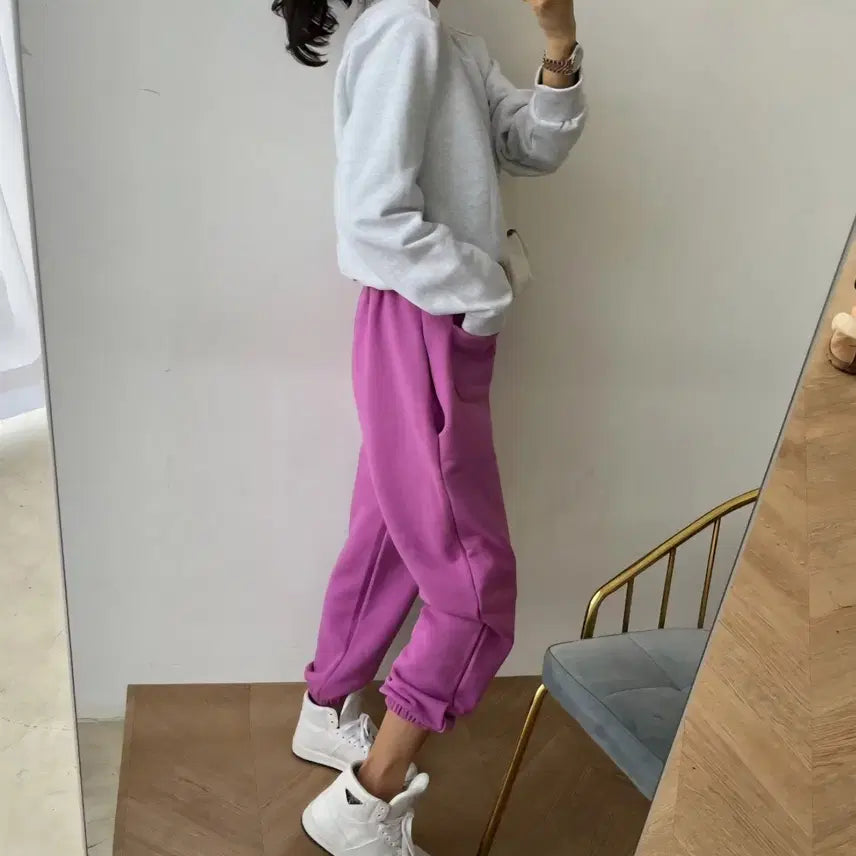 [BUNJANG] JayFit Sweatshirt Jogger Pants Set / 제이핏 맨투맨 조거팬츠 세트