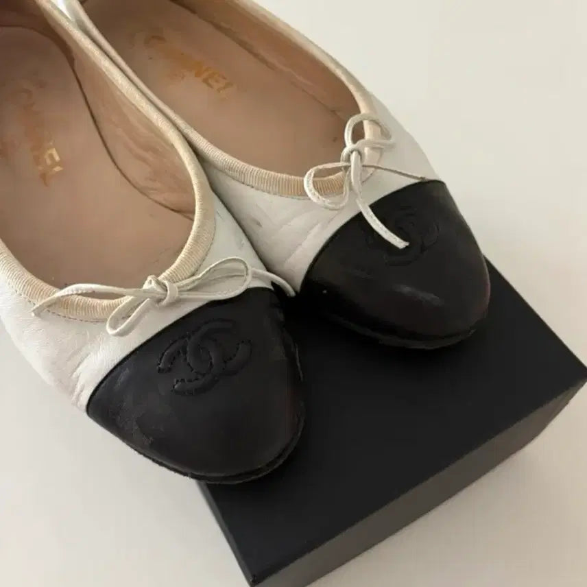 [BUNJANG] Chanel Lambskin Ballet Flats / 샤넬 램스킨 발레