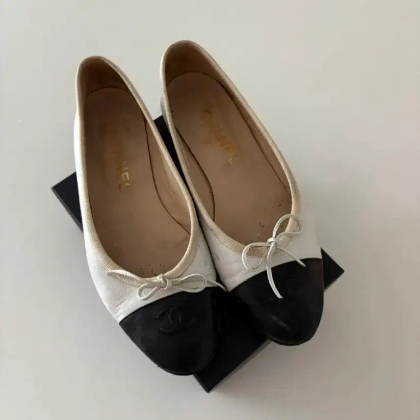 [BUNJANG] Chanel Lambskin Ballet Flats / 샤넬 램스킨 발레
