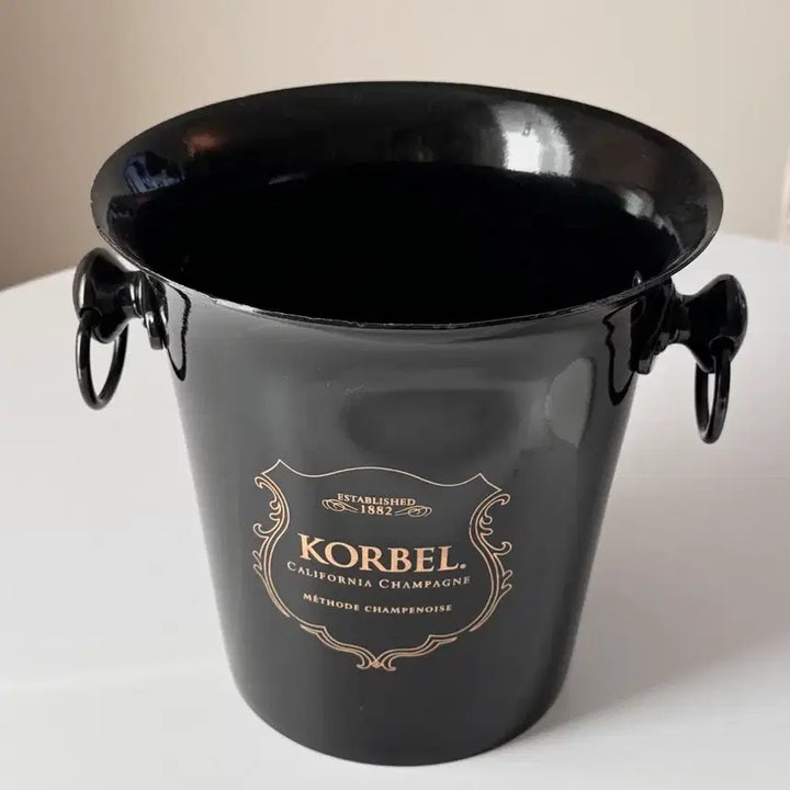 [BUNJANG] Korbel Ice Bucket (Black) / 빈티지 코벨 아이스버킷 블랙