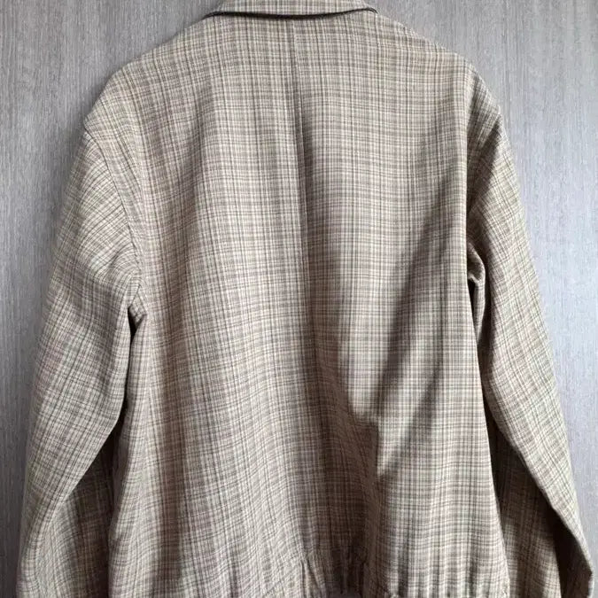 [BUNJANG] Oratory 20ss Hard Twist Wool Double Face Check Jacket / 오라리 20ss 하드트위스트 울 더블 페이스 체크 자켓 3사이즈