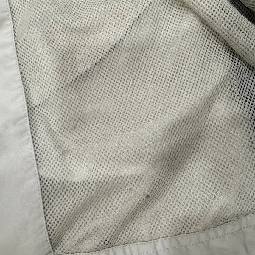 [BUNJANG] Nike Old School Windbreaker Jacket Ivory / 나이키 올드스쿨 바람막이 자켓 아이보리