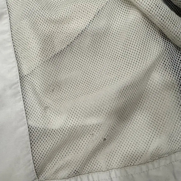 [BUNJANG] Nike Old School Windbreaker Jacket Ivory / 나이키 올드스쿨 바람막이 자켓 아이보리