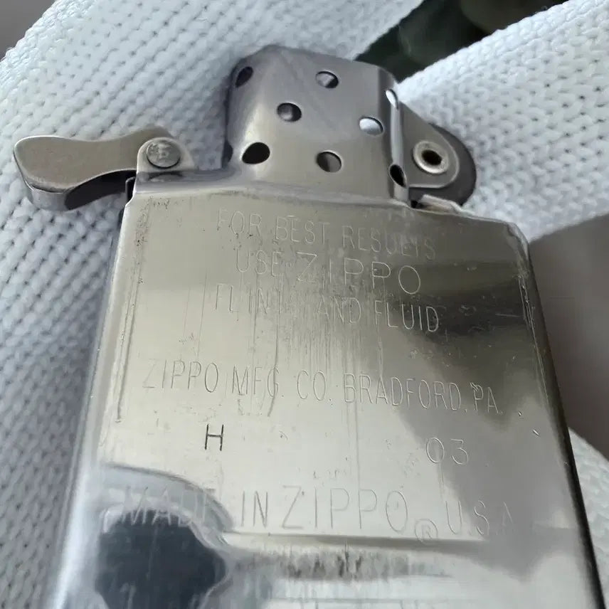 [BUNJANG] Zippo Leather Zippo Lighter / 지포라이터