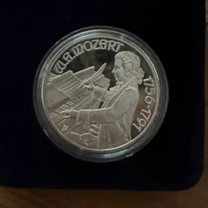 [BUNJANG] Mozart Commemorative Coin 1756-1791 / 모차르트 기념 주화 1756-1791