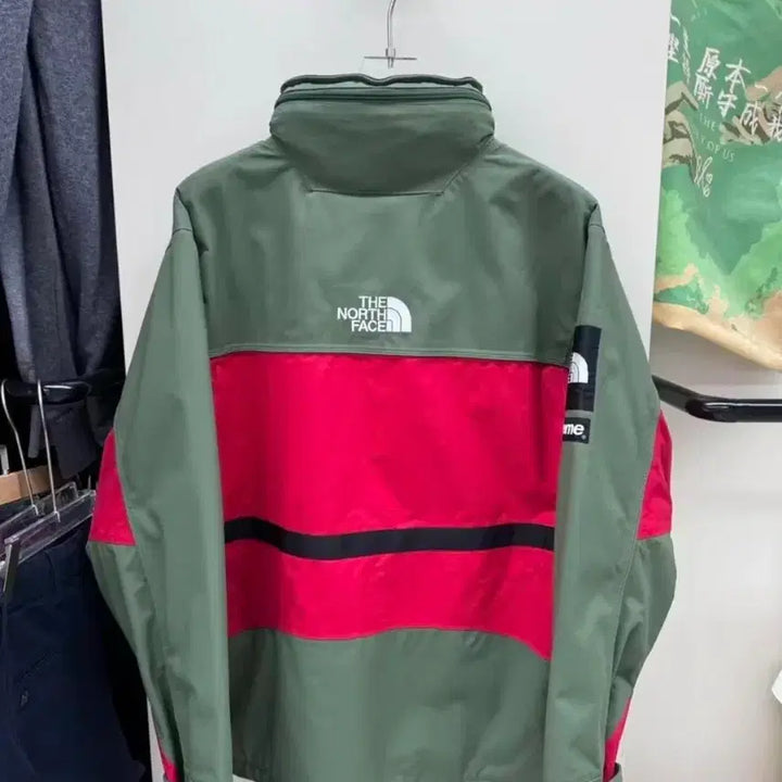 [BUNJANG] Supreme The North Face Steep Tech Hooded Jacket Olive (16SS) M / 슈프림 x 노스페이스 스팁 테크 후드 자켓 올리브 (16SS) M