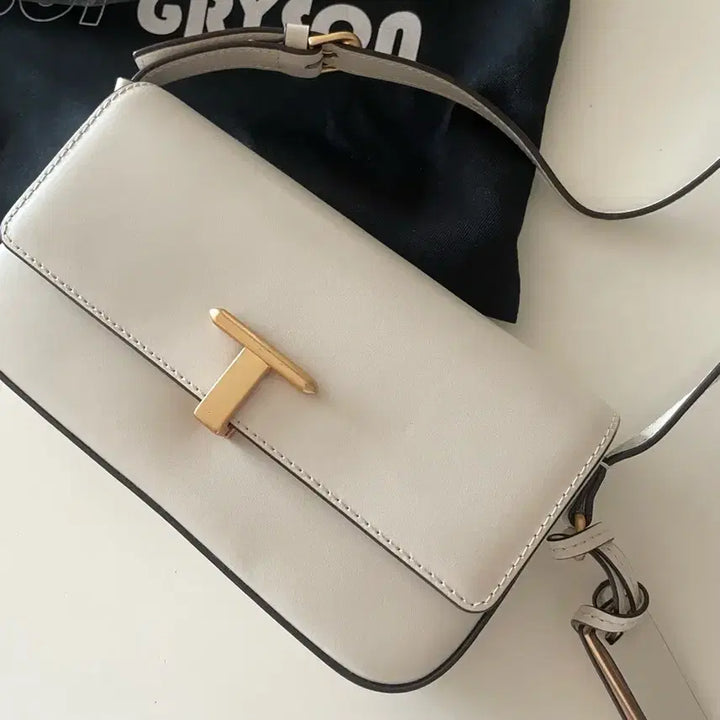 [BUNJANG] Joy Gryson Tribeca Mini Shoulder Bag Cabbage White / 조이그라이슨 트라이베카 숄더백 미니 캐비지화이트