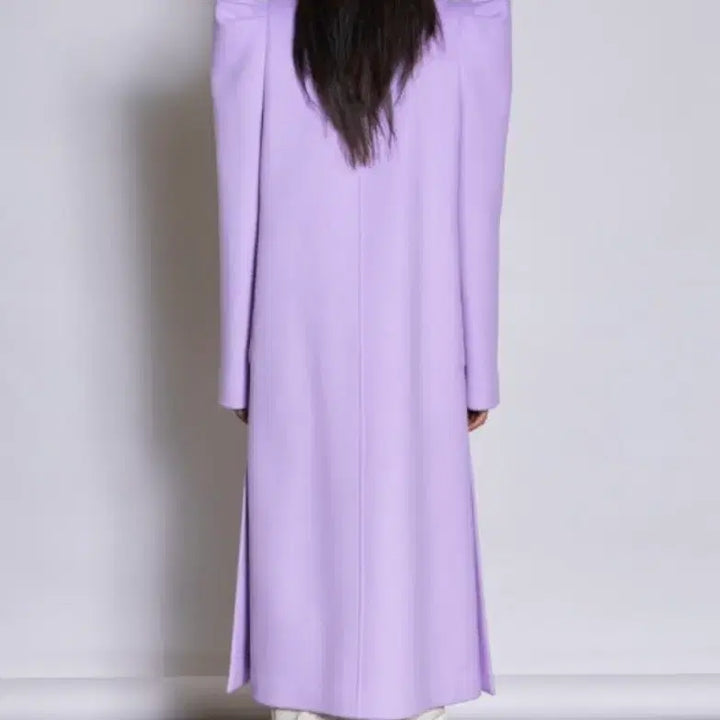 [BUNJANG] KUMANN Lavender Long Coat / 쿠만 롱코트