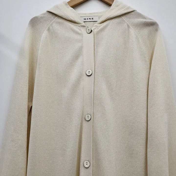 [SOLD OUT] 마인 니트 후드 롱 가디건