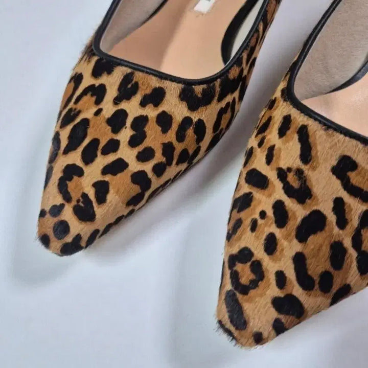 [BUNJANG] THIRTYFOURMIN Leopard Print Flat Shoes / THIRTYFOURMIN  써티포민 송치 레오파드플랫(상태매우매우양호)