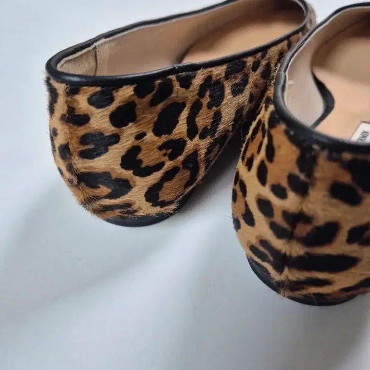 [BUNJANG] THIRTYFOURMIN Leopard Print Flat Shoes / THIRTYFOURMIN  써티포민 송치 레오파드플랫(상태매우매우양호)