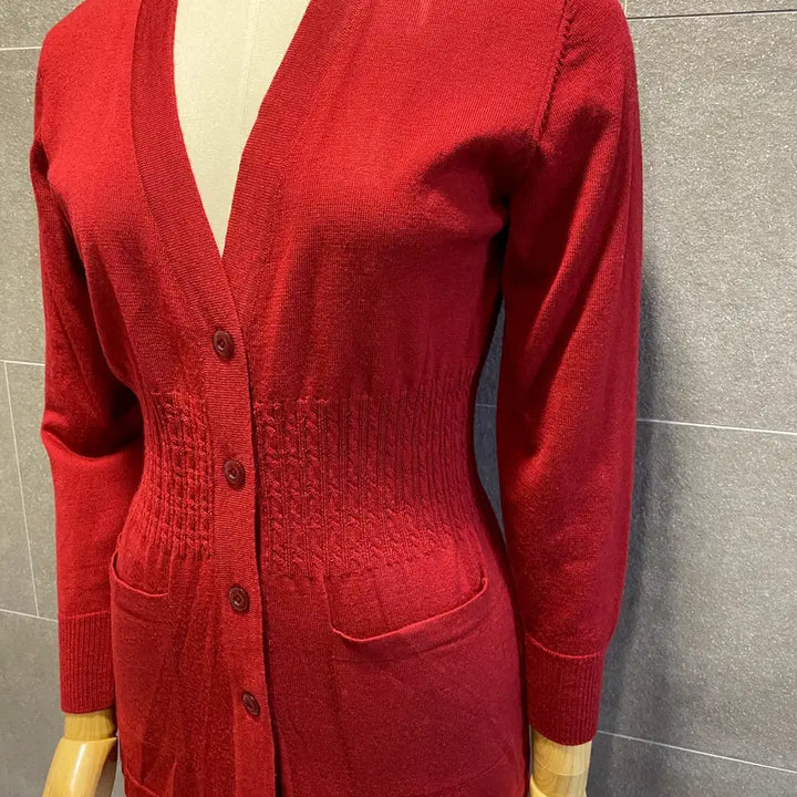 [BUNJANG] Marisa Christina Wool 100% Knit Cardigan / (M) Marisa Christina 울100% 가디건