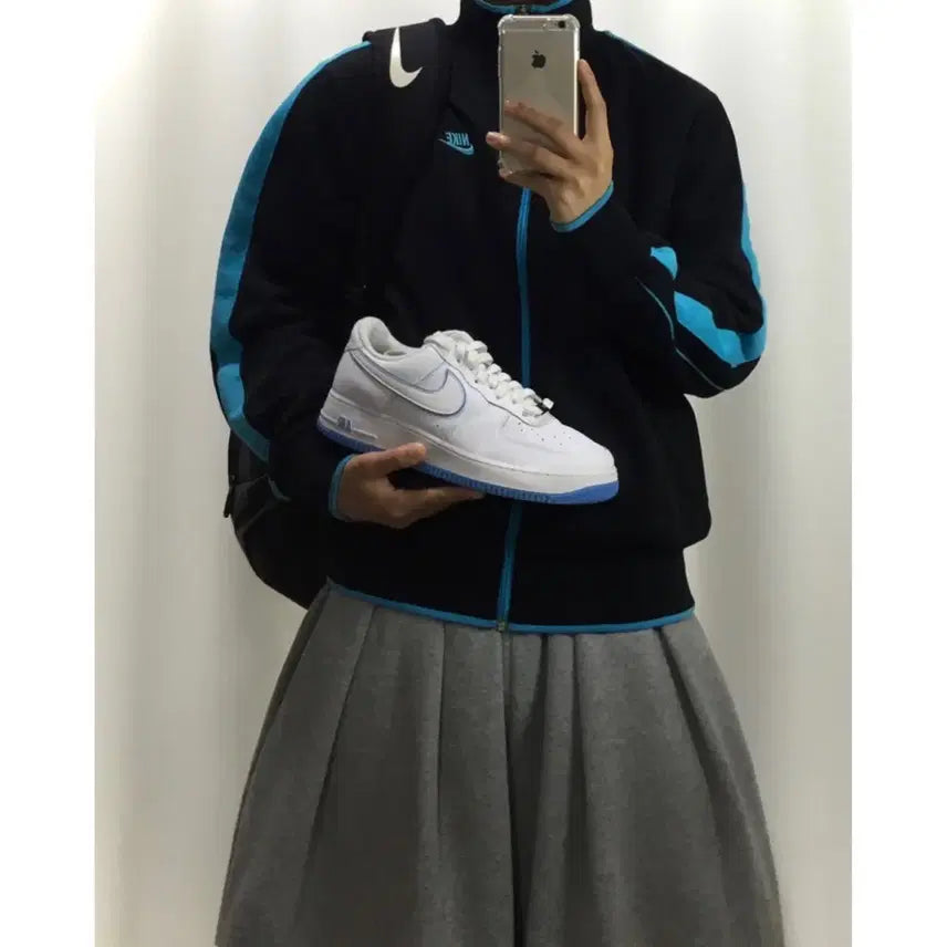 [BUNJANG] Nike Old School Side Line Jersey / Nike 나이키 사이드라인 올드스쿨 배색 져지