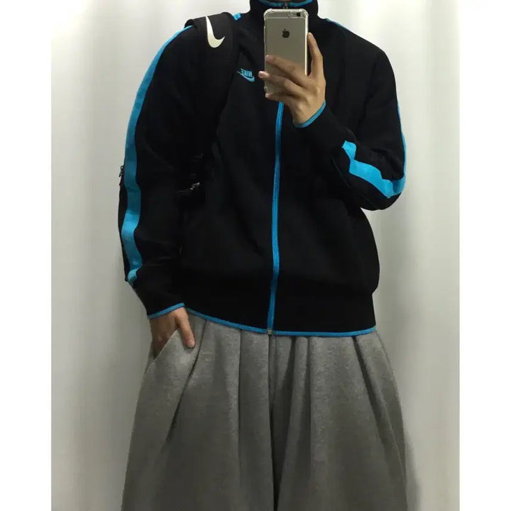 [BUNJANG] Nike Old School Side Line Jersey / Nike 나이키 사이드라인 올드스쿨 배색 져지