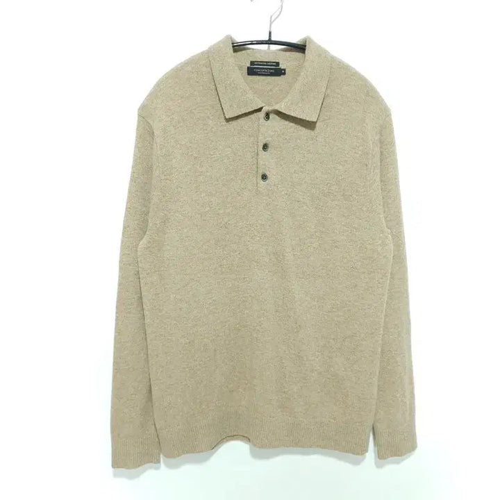 [BUNJANG] Concept One Extra Fine Merino Wool Collar Knit M / 컨셉원 엑스트라파인 메리노울 카라 니트 M_W0411