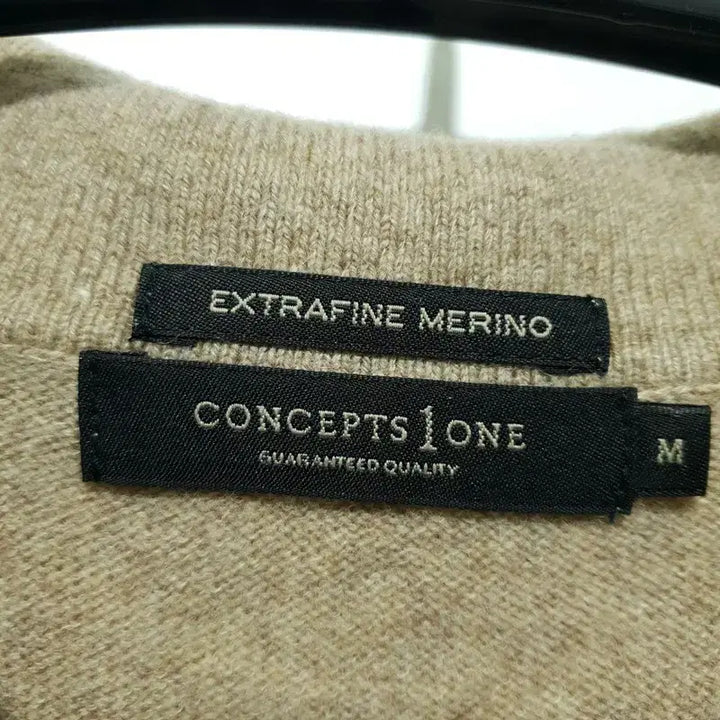 [BUNJANG] Concept One Extra Fine Merino Wool Collar Knit M / 컨셉원 엑스트라파인 메리노울 카라 니트 M_W0411