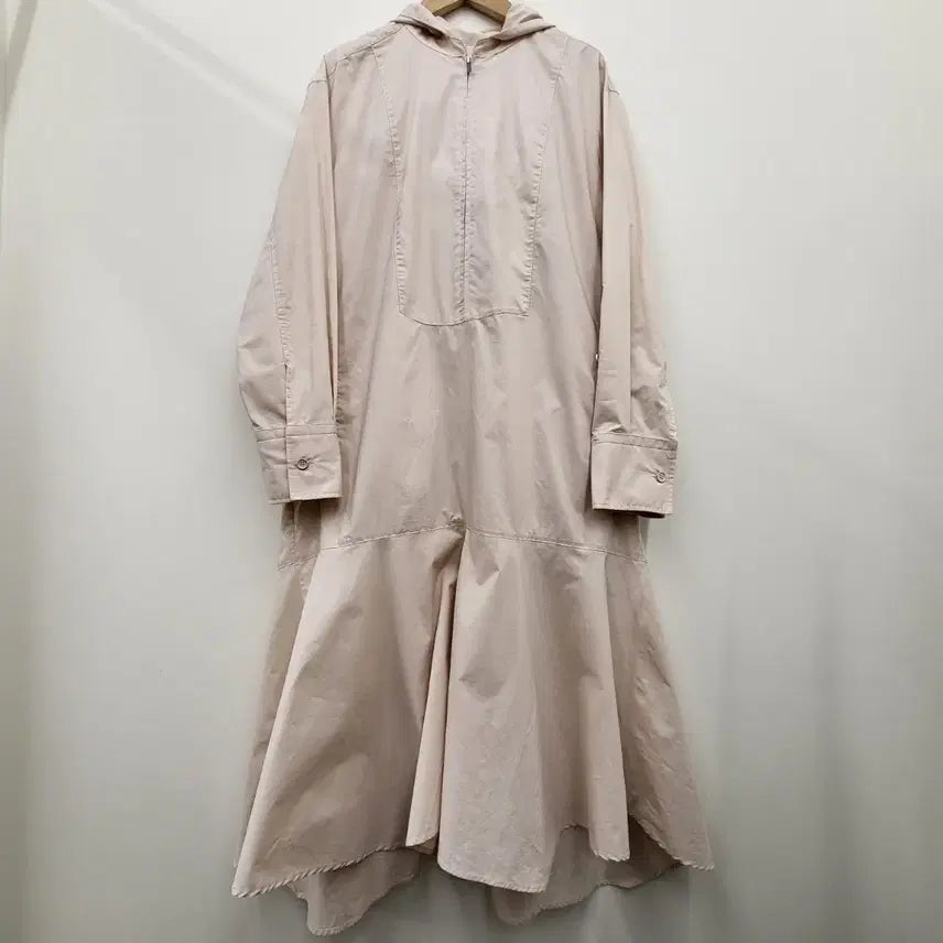 [BUNJANG] System Flare Hem Hood Dress / 시스템 플레어 햄 후드 드레스