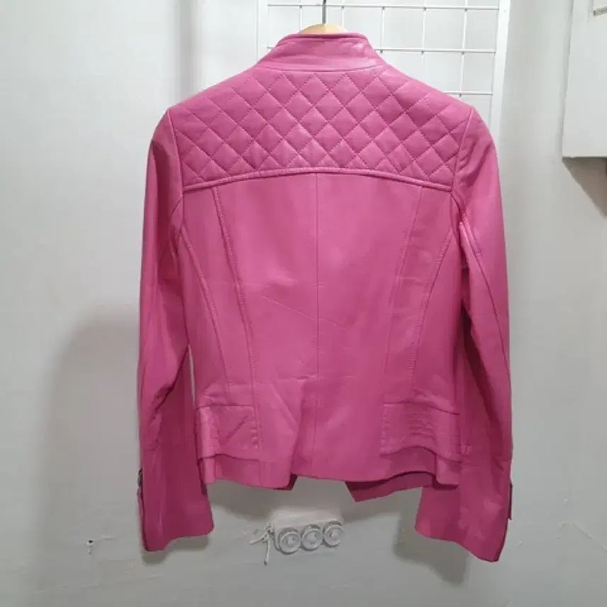 [BUNJANG] KASIBADY Lambskin Leather Jacket (Woman S-55) / KASIBADY 양가죽 레더자켓 (WOMAN S-55)