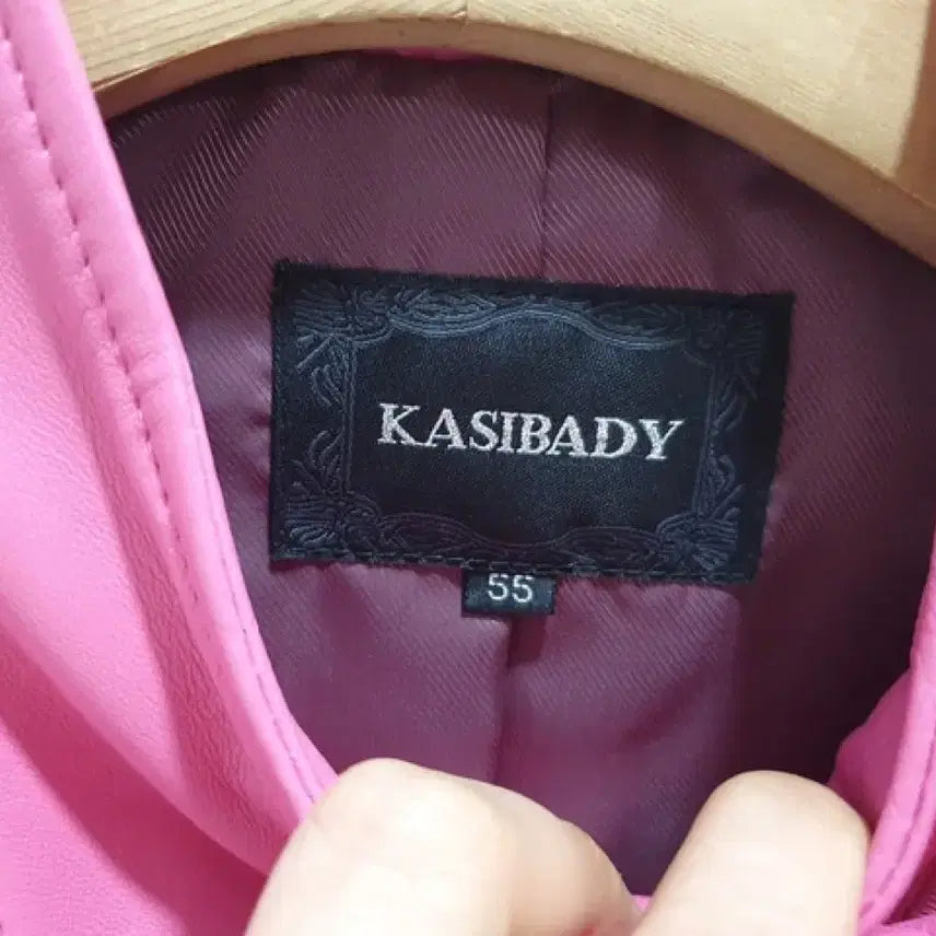 [BUNJANG] KASIBADY Lambskin Leather Jacket (Woman S-55) / KASIBADY 양가죽 레더자켓 (WOMAN S-55)