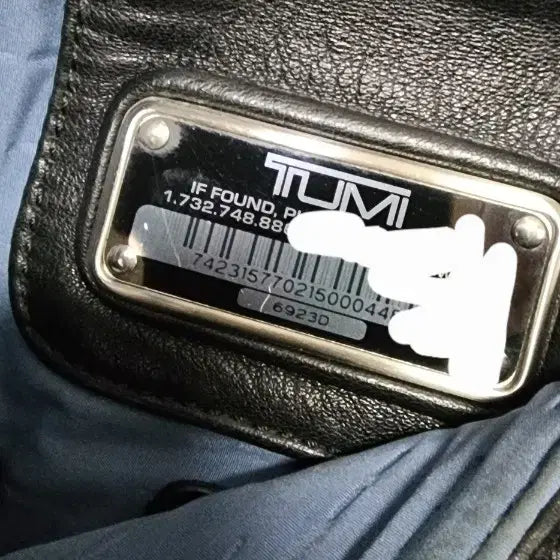 [BUNJANG] TUMI Leather Crossbody Bag / 투미 TUMI 가죽 크로스바디백