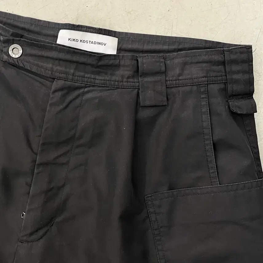 [BUNJANG] Kiko Kostadinov Meno Trousers Black / 키코 코스타디노브 메노 트라우저 블랙