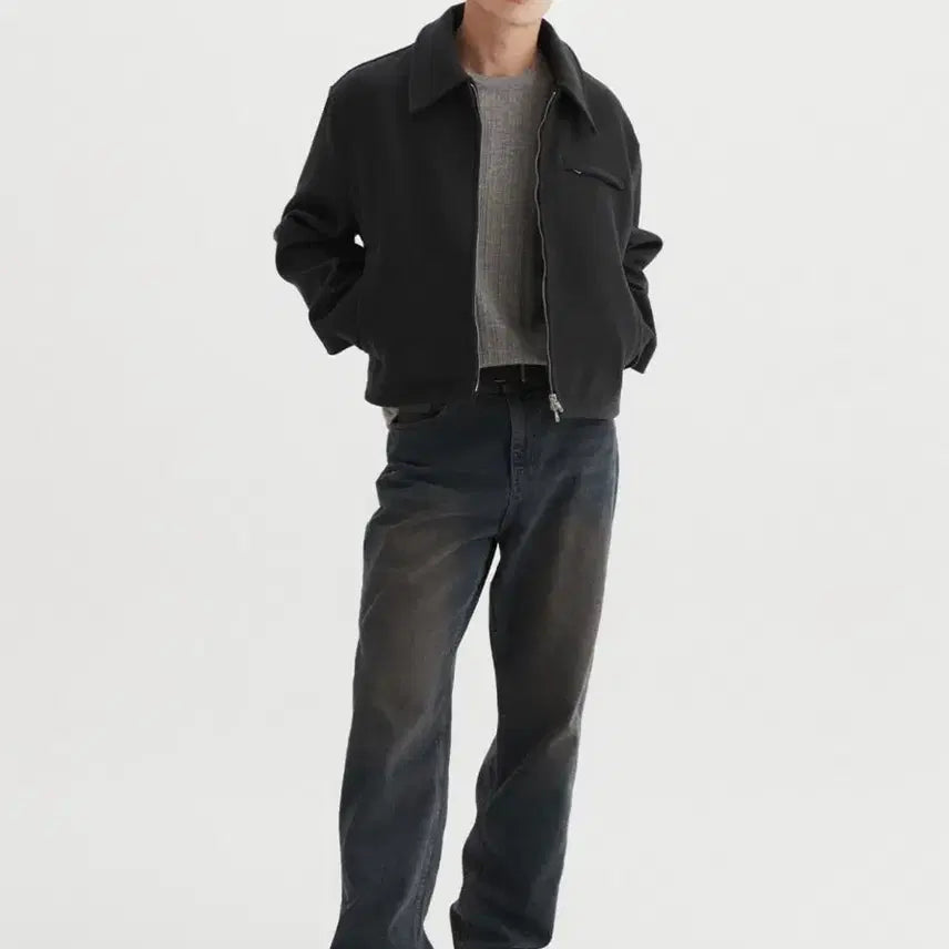 [BUNJANG] Lemard Wool Jacket Charcoal Size 3 / 르마드 울 자켓 차콜 3사이즈 새상품