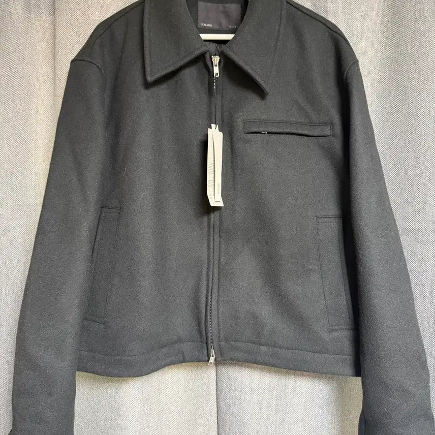 [BUNJANG] Lemard Wool Jacket Charcoal Size 3 / 르마드 울 자켓 차콜 3사이즈 새상품