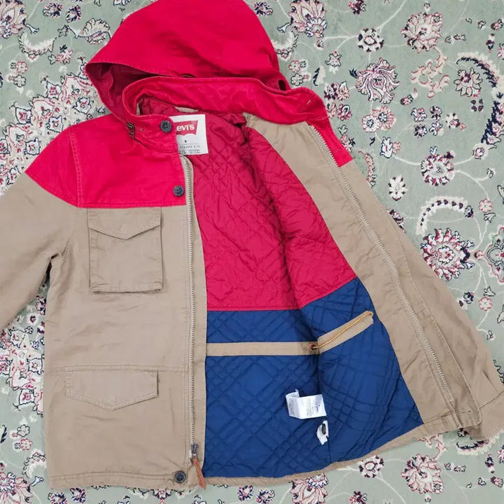 [BUNJANG] Levi's Two-Tone Mountain Parka M 95 / [최종할인] 리바이스 투톤 마운틴 파카 M 95