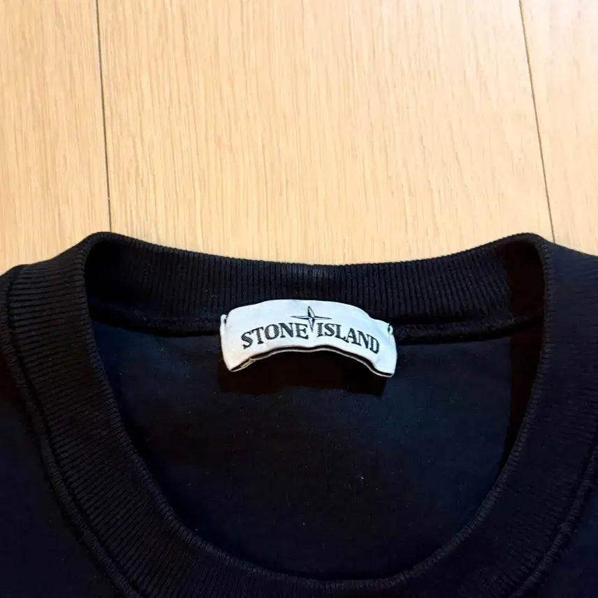 [BUNJANG] Stone Island Navy Sweatshirt XL / {백화점판} 스톤아일랜드 블랙 맨투맨 XL