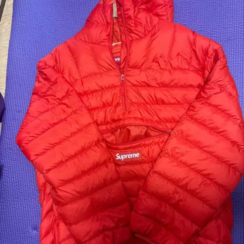 [BUNJANG] Supreme 24FW Micro Down Jacket Orange L / 슈프림 마이크로다운 24FW 오렌지 L