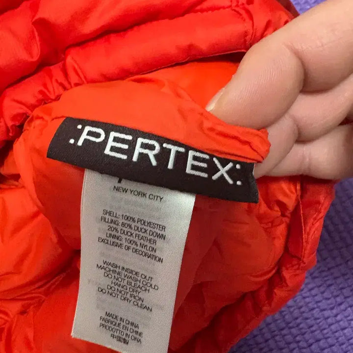 [BUNJANG] Supreme 24FW Micro Down Jacket Orange L / 슈프림 마이크로다운 24FW 오렌지 L