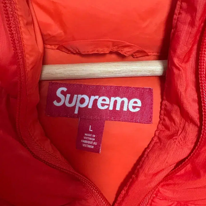 [BUNJANG] Supreme 24FW Micro Down Jacket Orange L / 슈프림 마이크로다운 24FW 오렌지 L