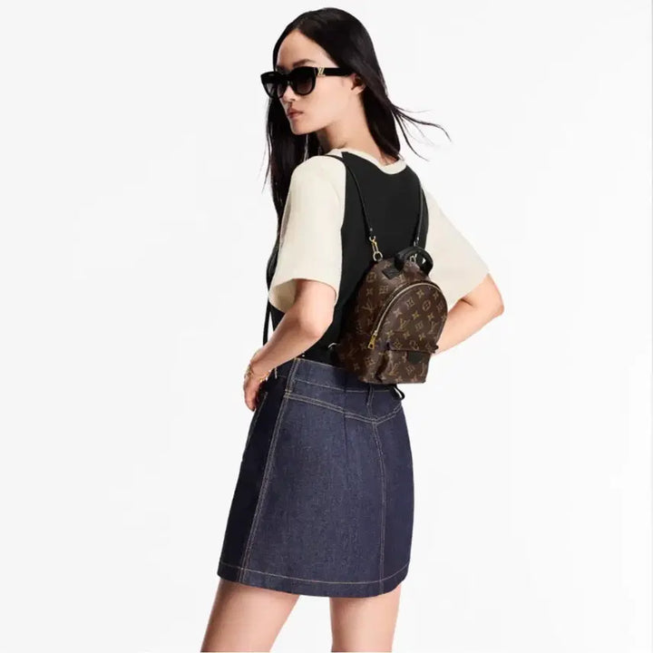 [BUNJANG] Louis Vuitton Monogram Mini Palm Springs Backpack M44873 / 루이비통 모노그램 미니 팜스프링 백팩 M44873