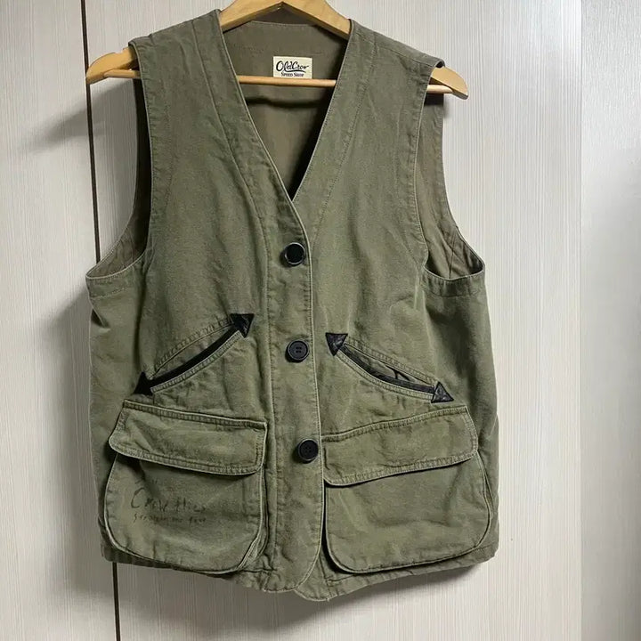 [BUNJANG] Gladhand Old Crow Military Vest L / 글래드핸드 Old Crow 올드크로우 밀리터리 베스트 L 새상품