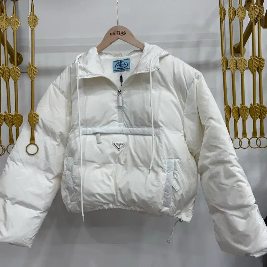 [BUNJANG] White Short Padded Jacket / 여성 숏패딩