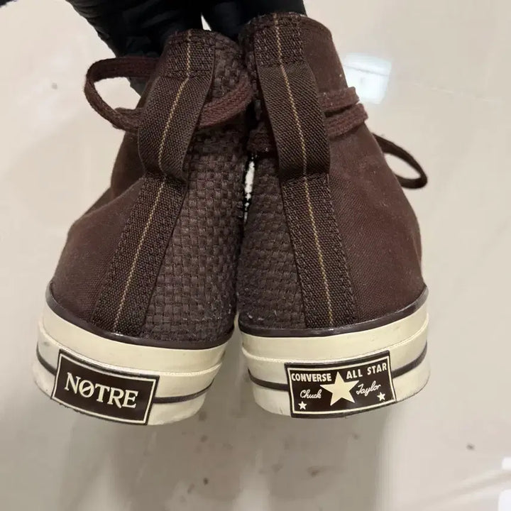 [SOLD OUT] 컨버스 x 노트레 척 70 하이 딥 마호가니