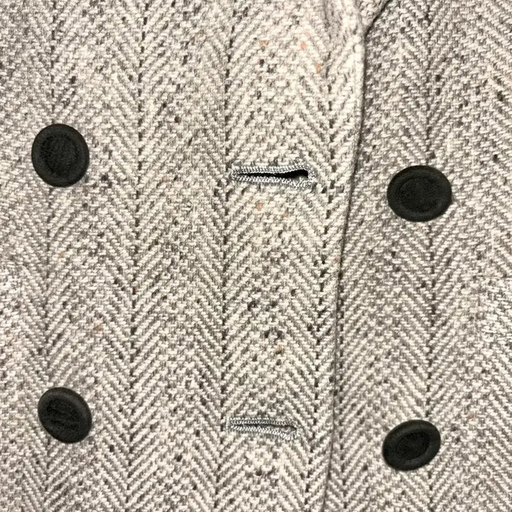 [SOLD OUT] LADIS CAVALIER 재팬 울 헤링본 더블 자켓 / Grey