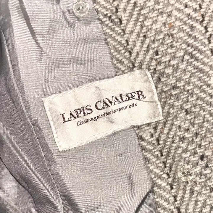 [SOLD OUT] LADIS CAVALIER 재팬 울 헤링본 더블 자켓 / Grey