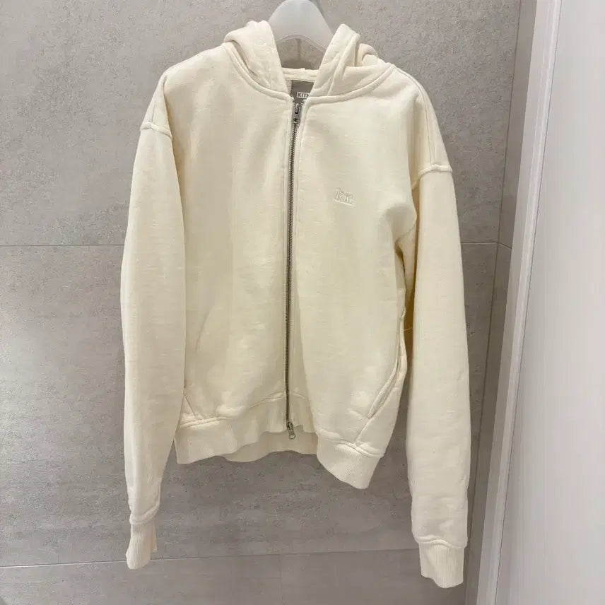 [BUNJANG] Kith Ivory Hoodie Zip-up / Kith 아이보리 후드 집업