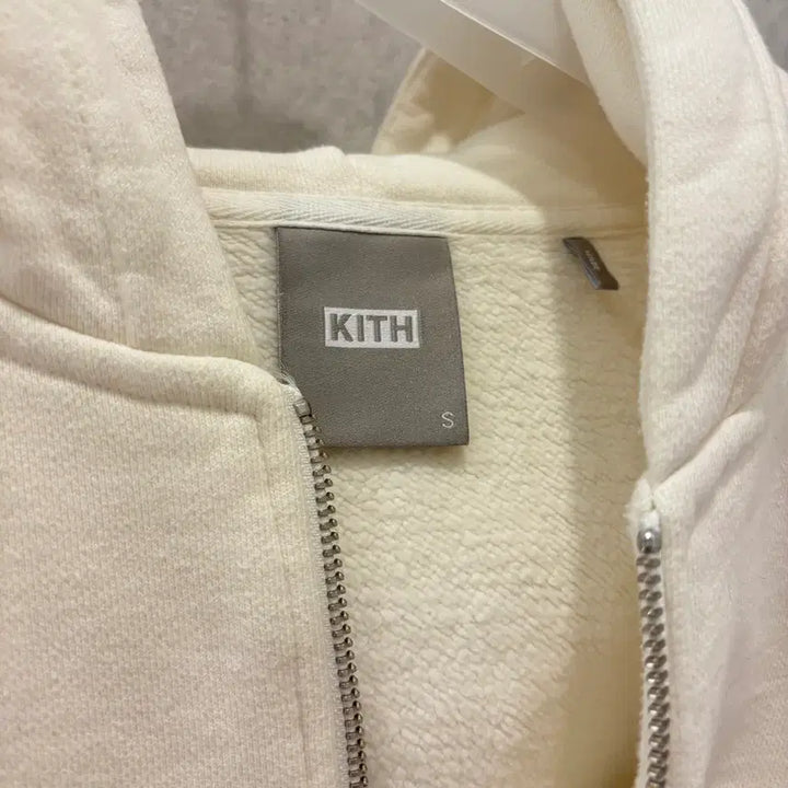 [BUNJANG] Kith Ivory Hoodie Zip-up / Kith 아이보리 후드 집업