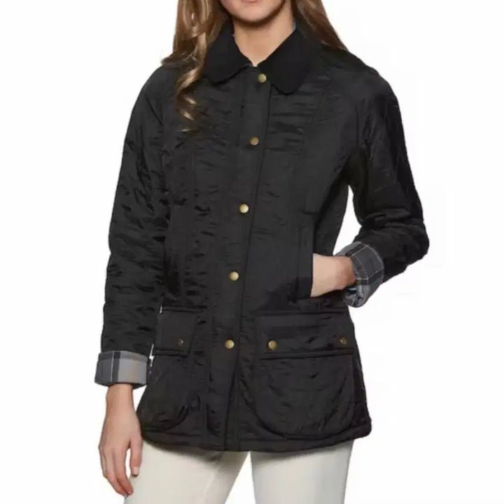 [BUNJANG] Barbour Beadnell Polar Quilt Jacket / 바버 비드넬 폴라 퀄트 자켓 UK10